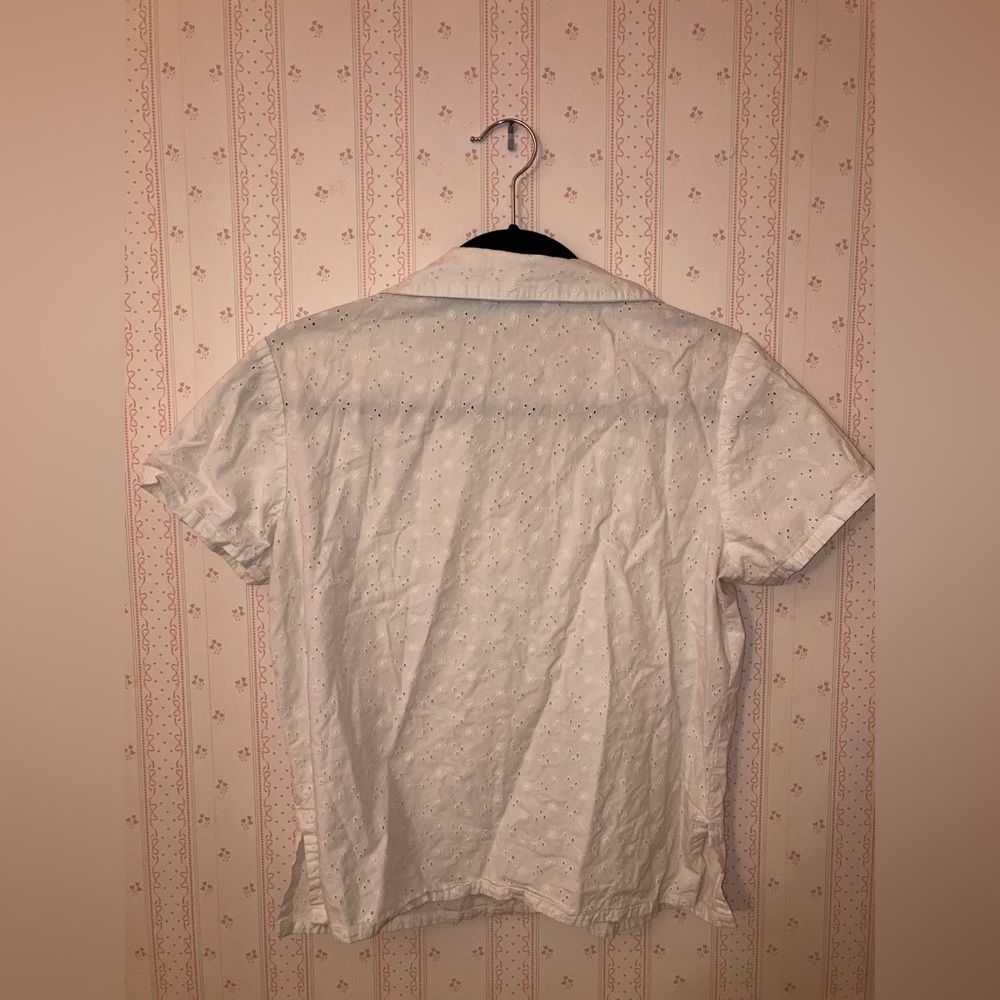 Vintage Charter Club button down shirt! Size 6 petite